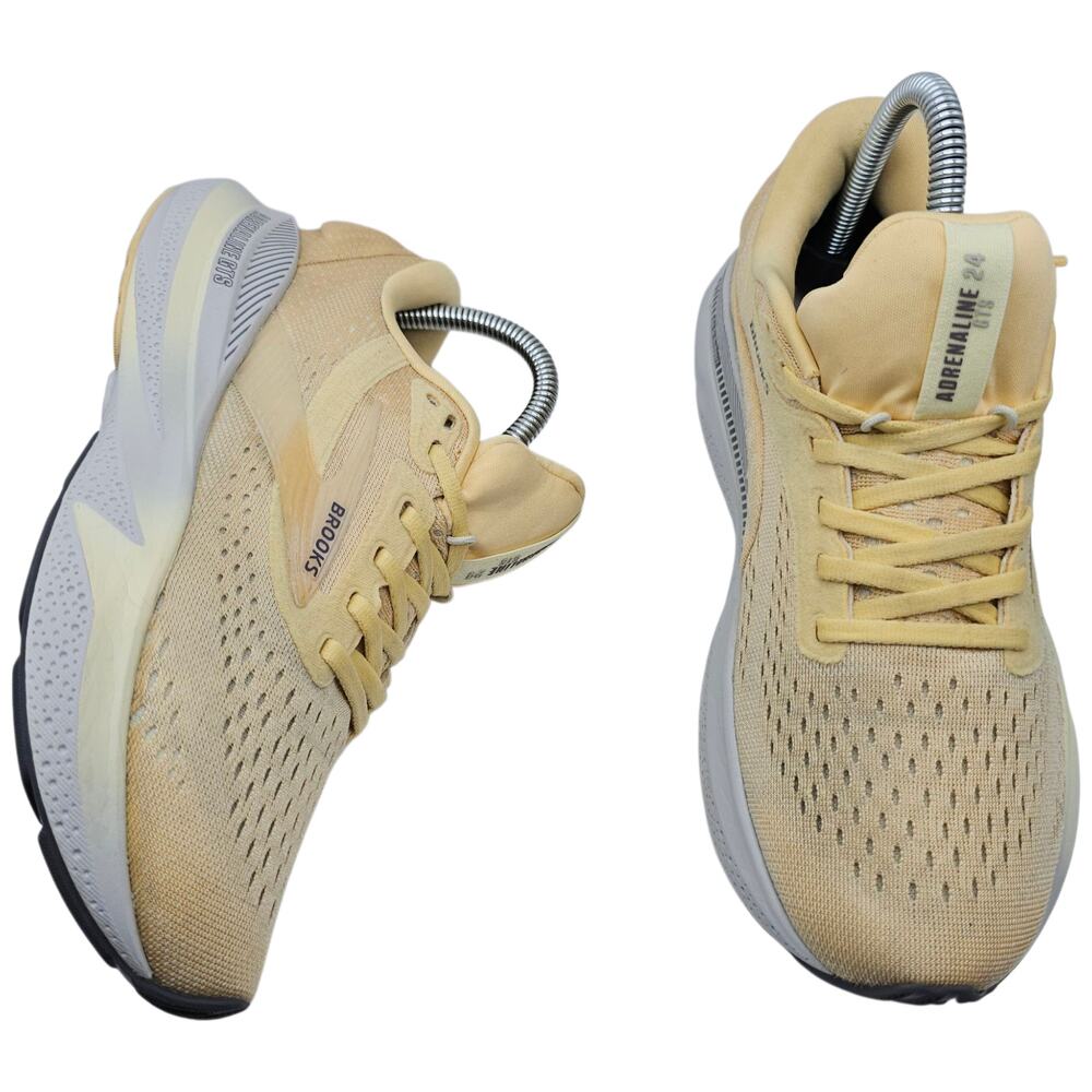 Brooks Adrenaline GTS 24 Sherbet Oyster Sylvan Womens 7.5 Medium B (UK 5.5) Shoe